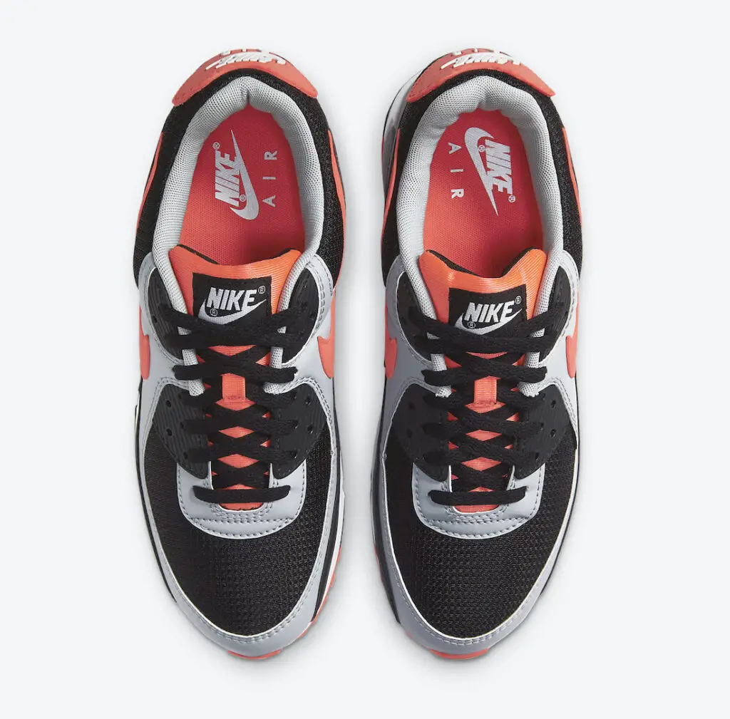 Nike Air Max 90 Black Radiant Red CZ4222-001 Fecha de Lanzamiento
