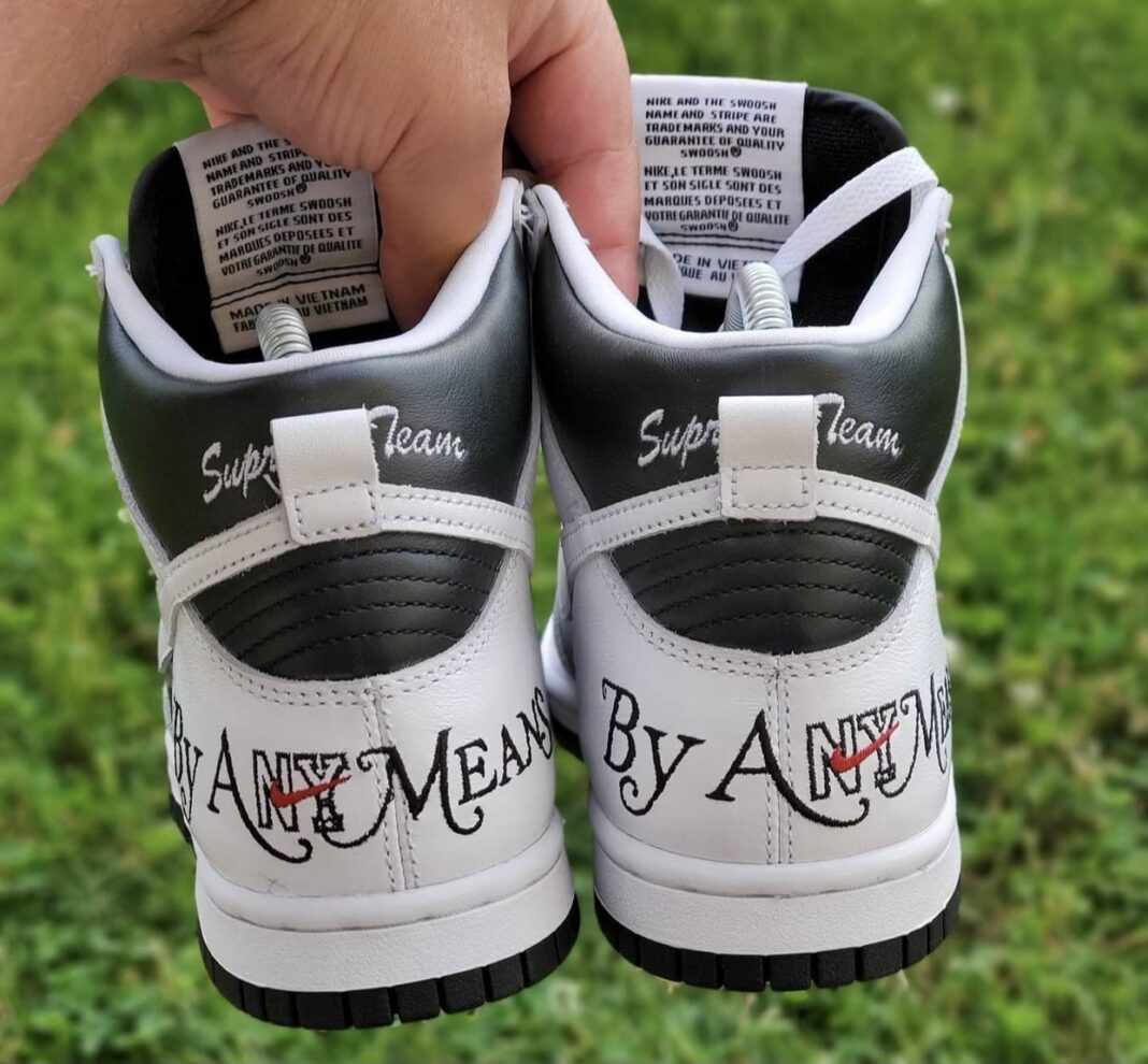 supreme x nike dunk high pro sb