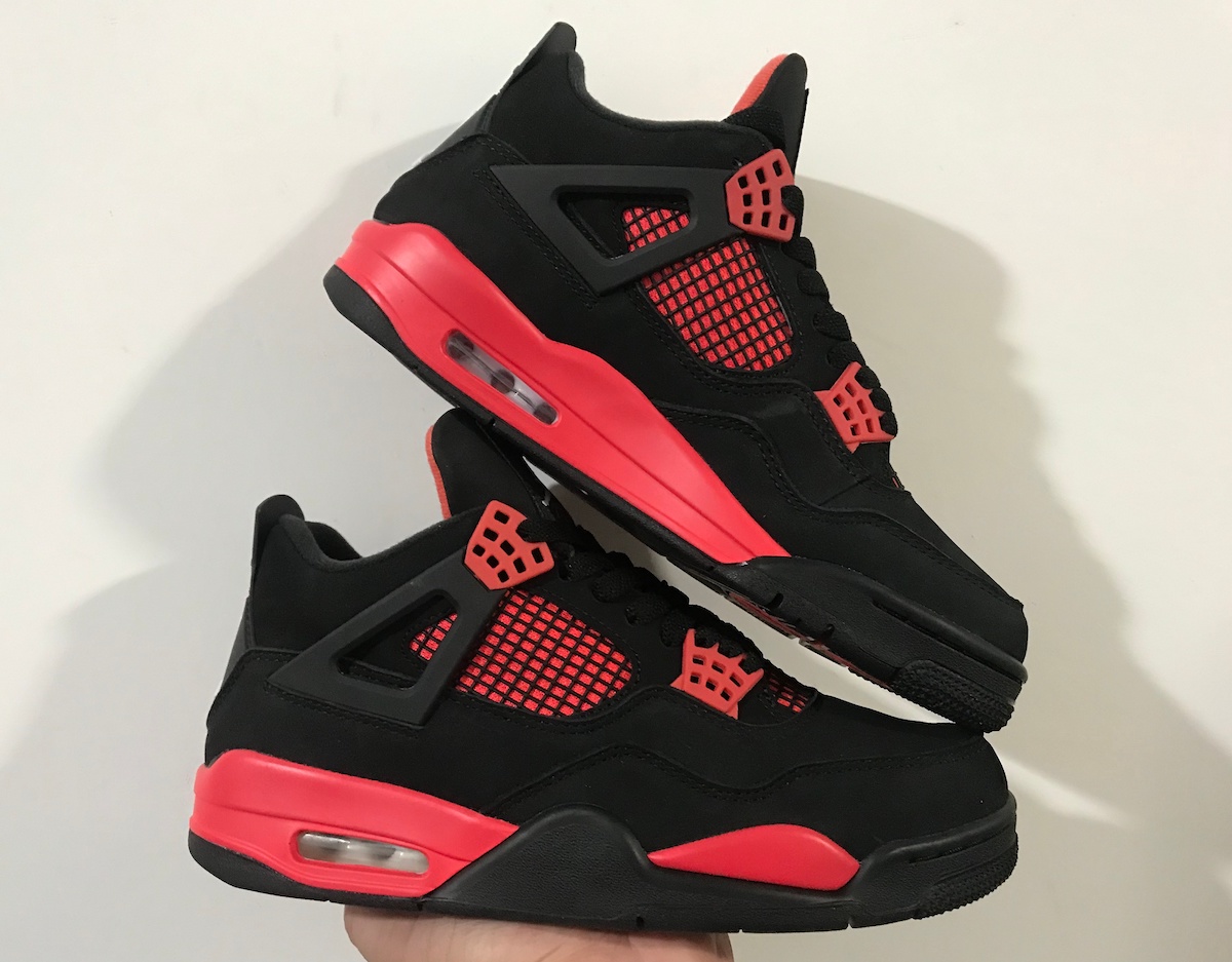 air jordan 4 red thunder snkrs
