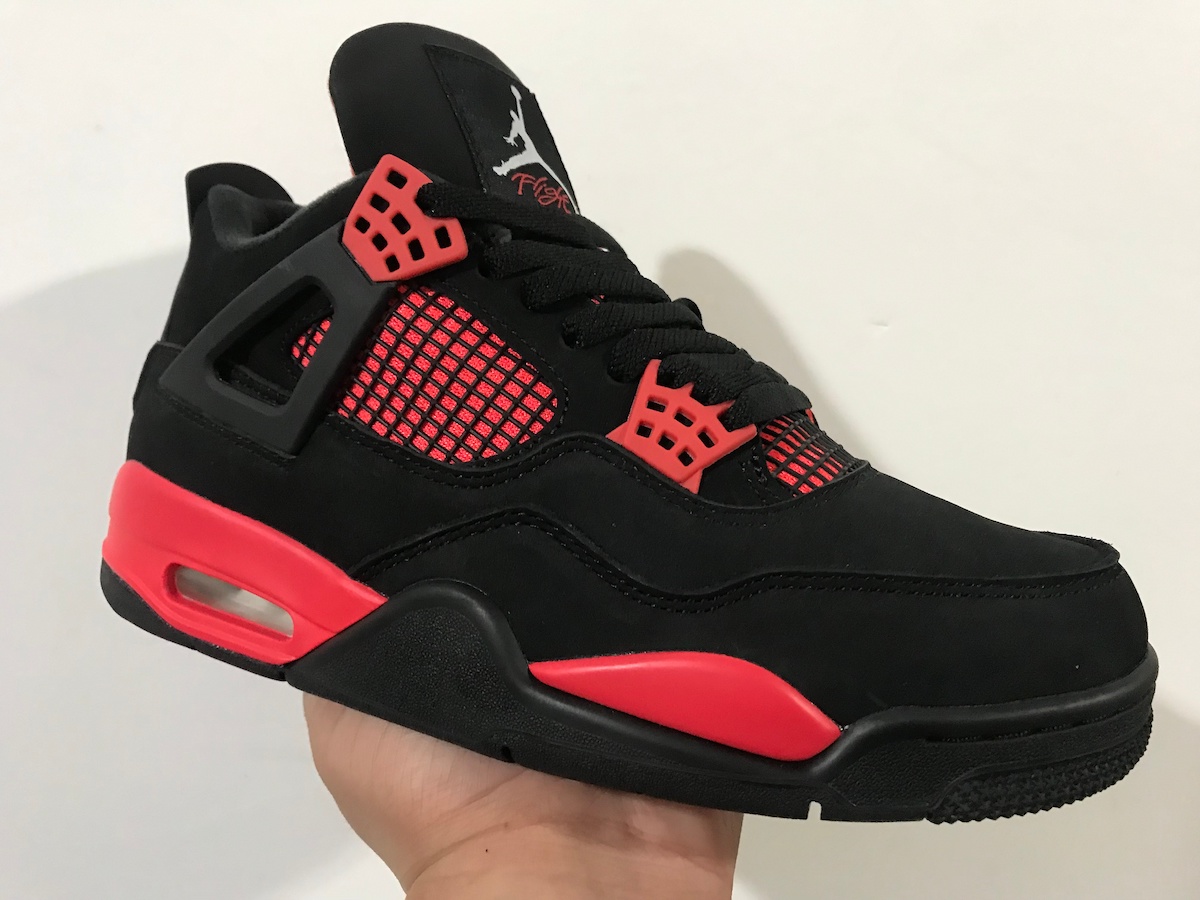 gs jordan 4 red thunder