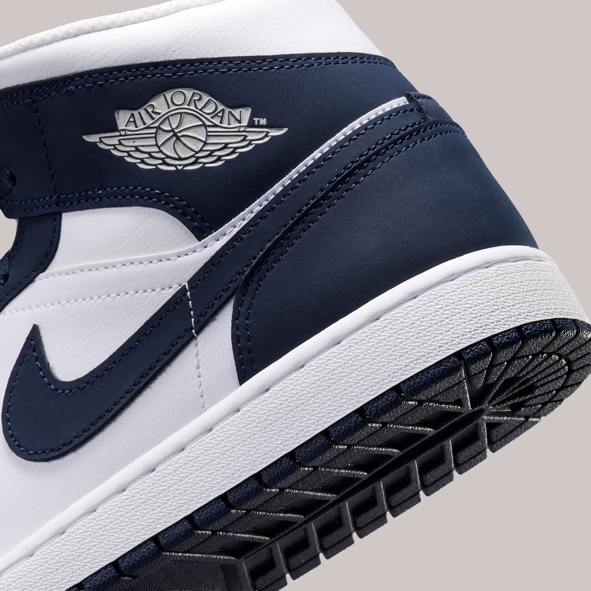 Air Jordan 1 Mid Gets A New “Obsidian” Colorway