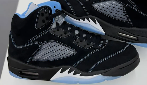 Air Jordan 5 “Black/University Blue”