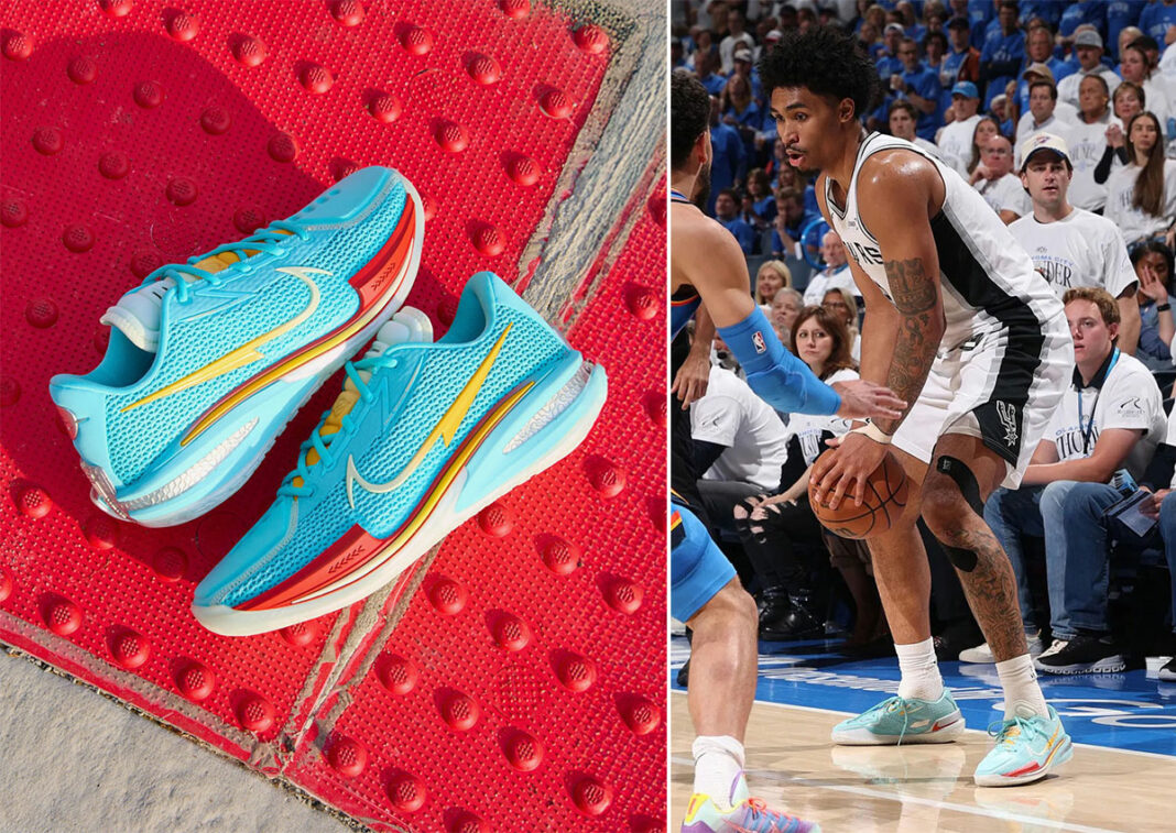 Dylan Harper x Titan x Nike GT Cut 1 “Bleached Aqua” Drops June 1st