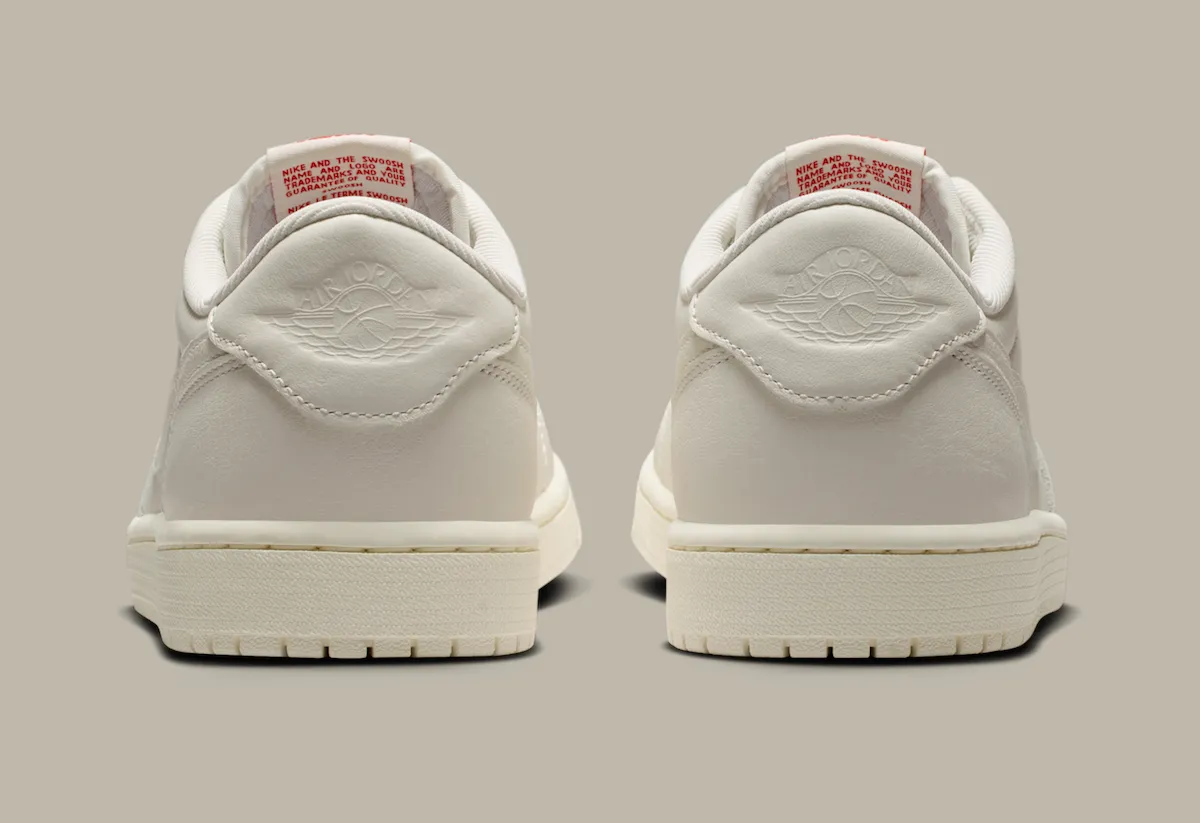 Official Photos of the Air Jordan 1 Low OG “Sail”