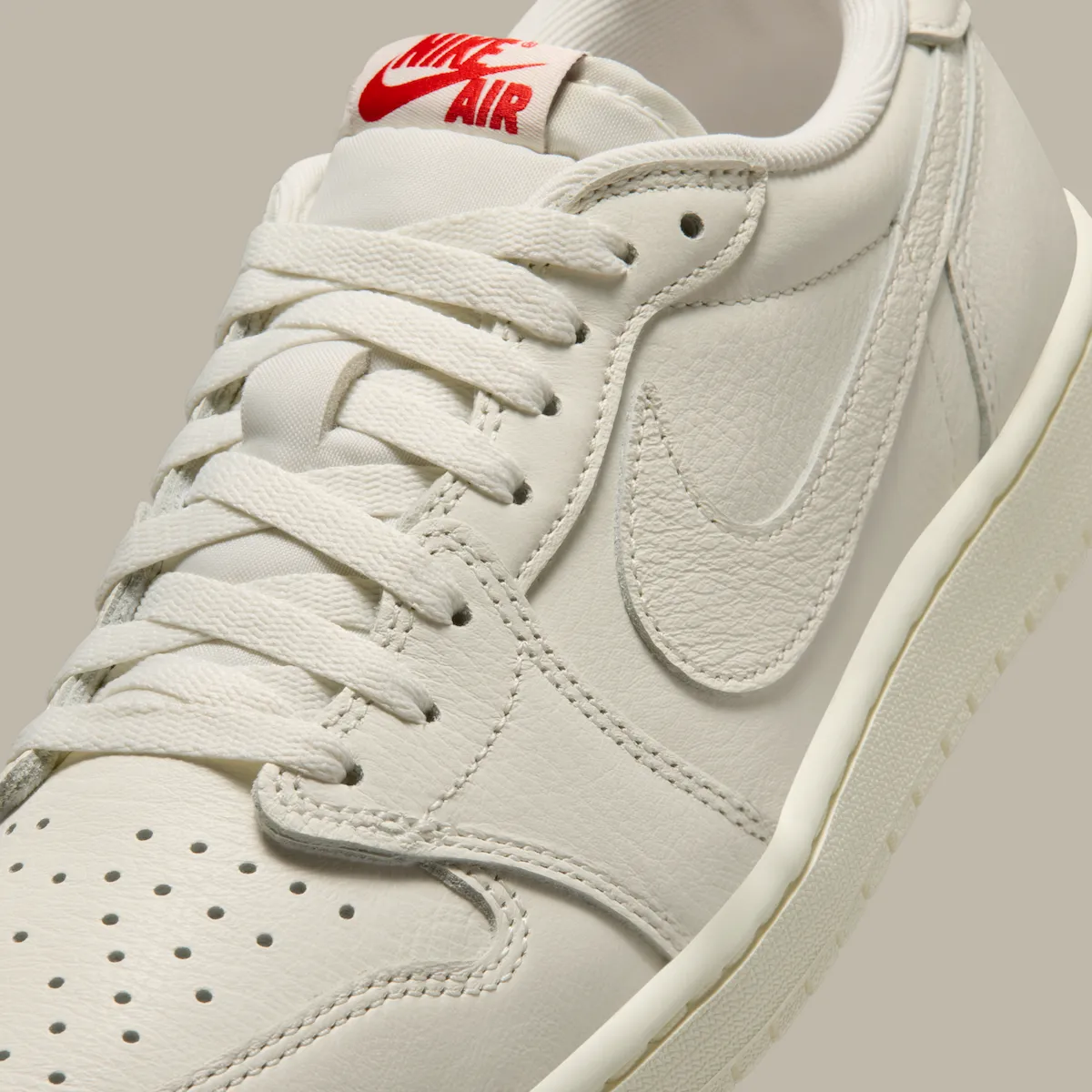 Official Photos of the Air Jordan 1 Low OG “Sail”