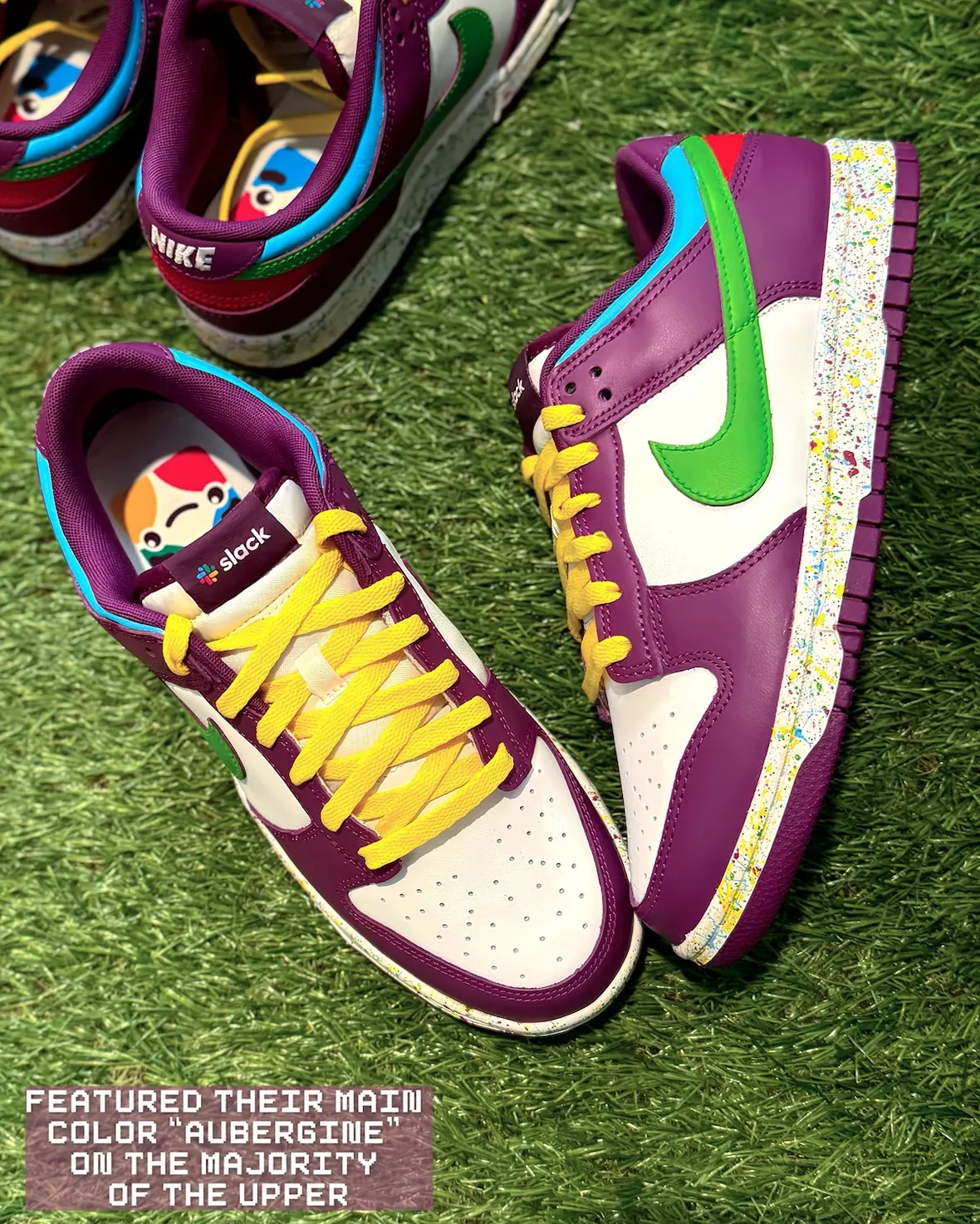 Slack Created Their Own Nike Dunk Low And Air Max 1 Customs