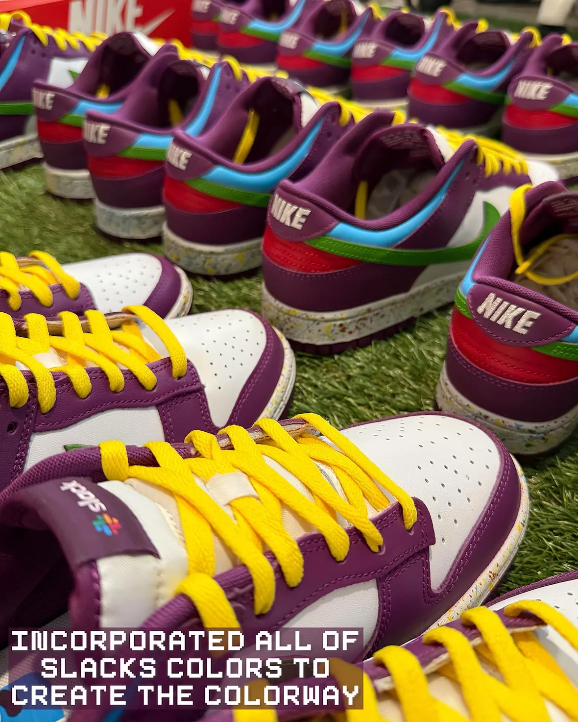 Slack Created Their Own Nike Dunk Low And Air Max 1 Customs