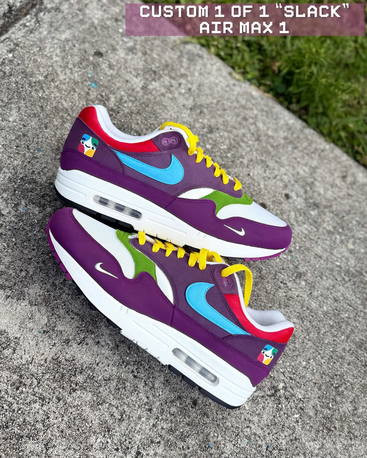 Slack Created Their Own Nike Dunk Low And Air Max 1 Customs