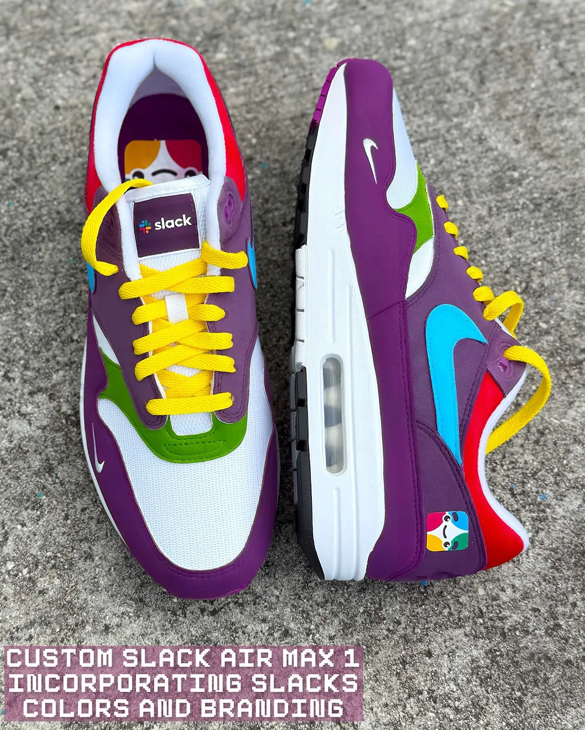 Slack Created Their Own Nike Dunk Low And Air Max 1 Customs