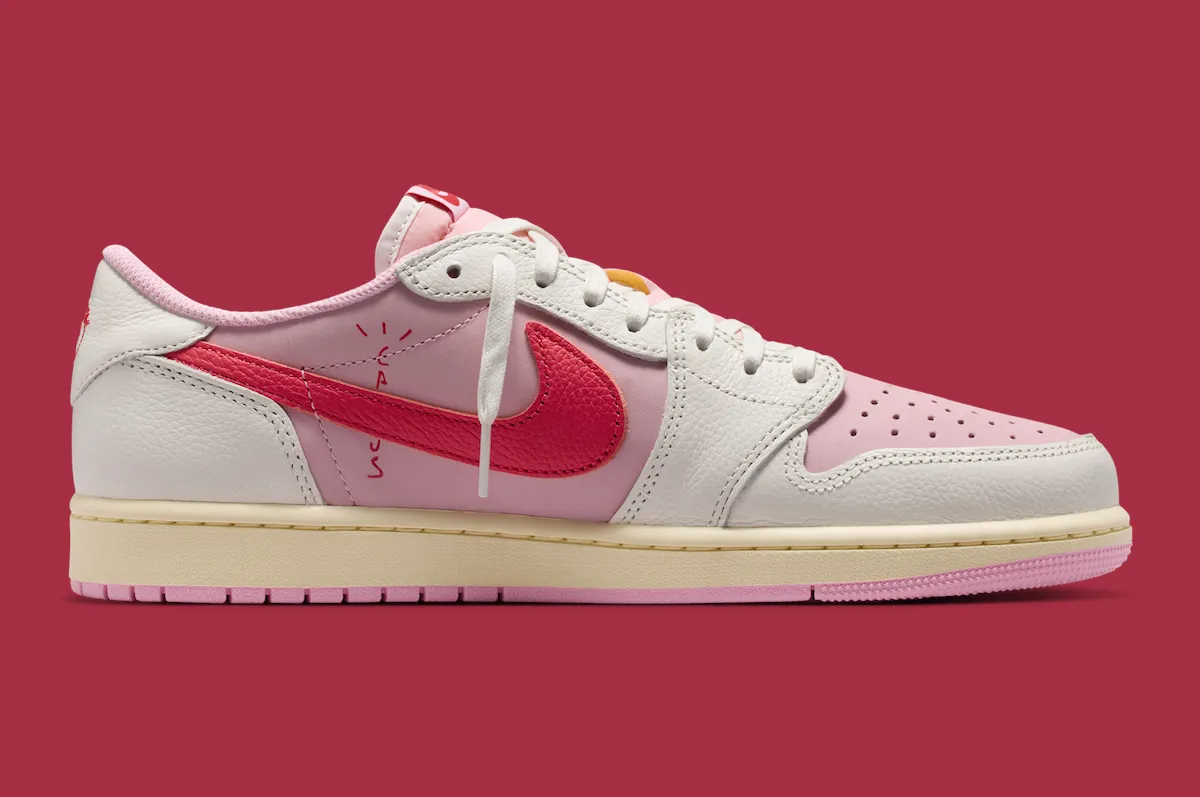 Travis Scott x Air Jordan 1 Low “Pink Pack” Releases May 29th